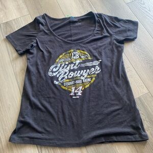 Stewart-Haas racing short sleeve t-shirt Clint Boyer #14 size XL